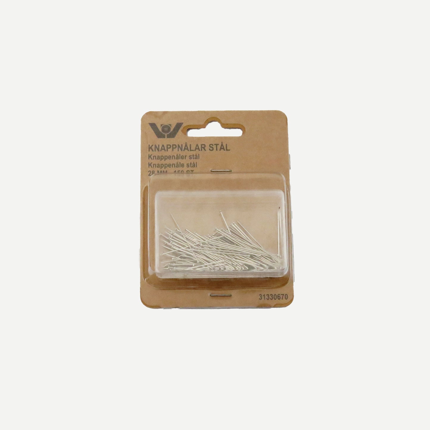 Knappenåle 28 mm