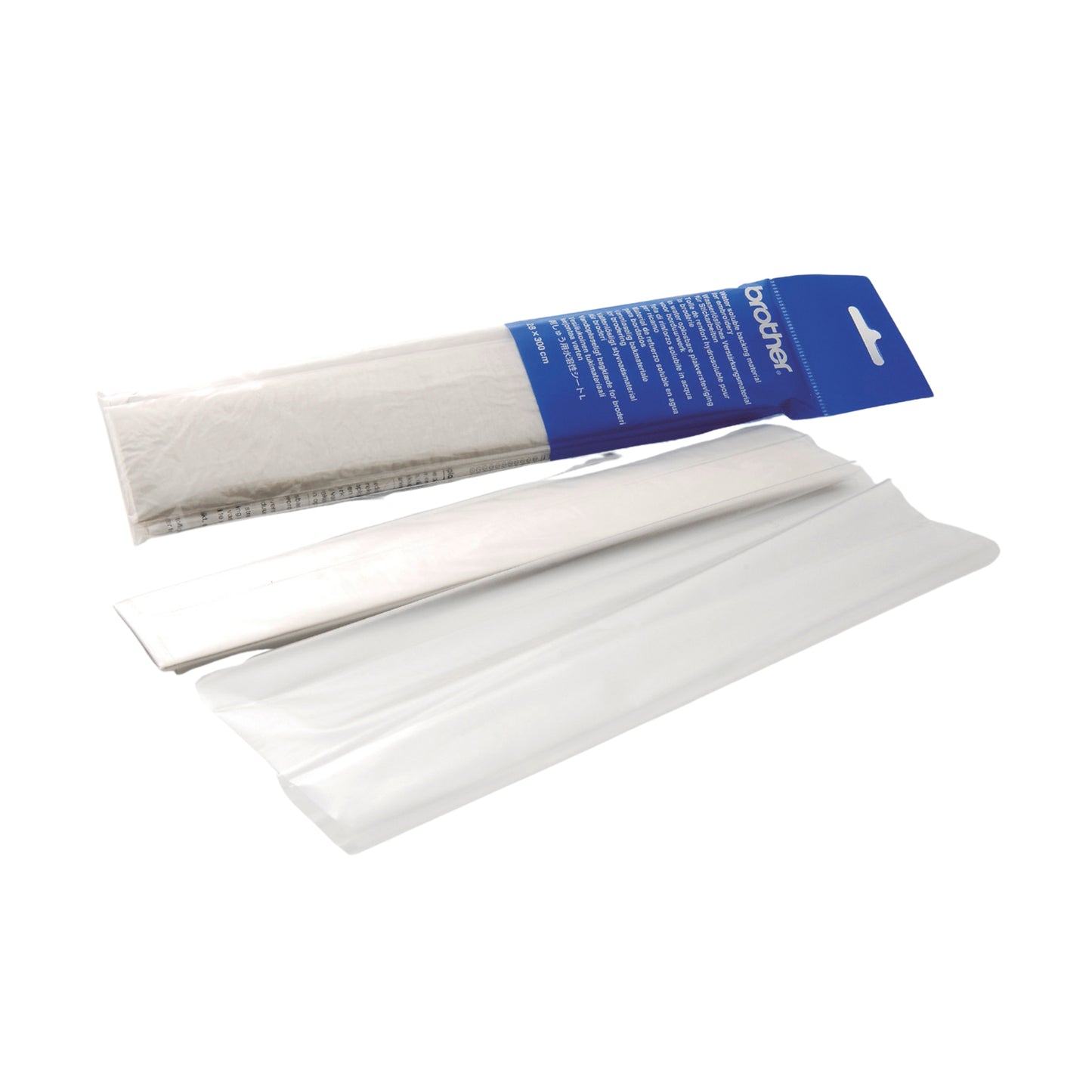 Brother BM5 vandopløselig vliseline plastfilm - Rulle á 28 x 300 cm