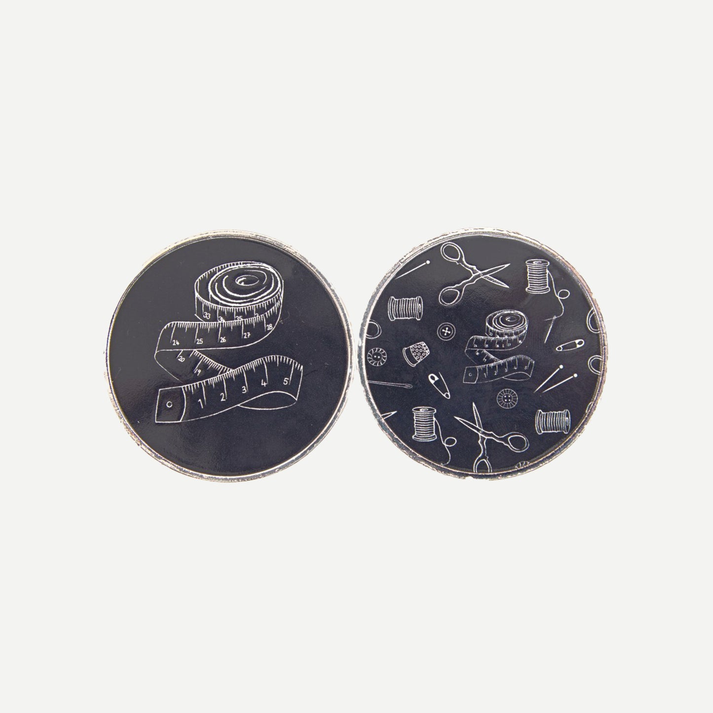 Stof vægte - 2 stk.