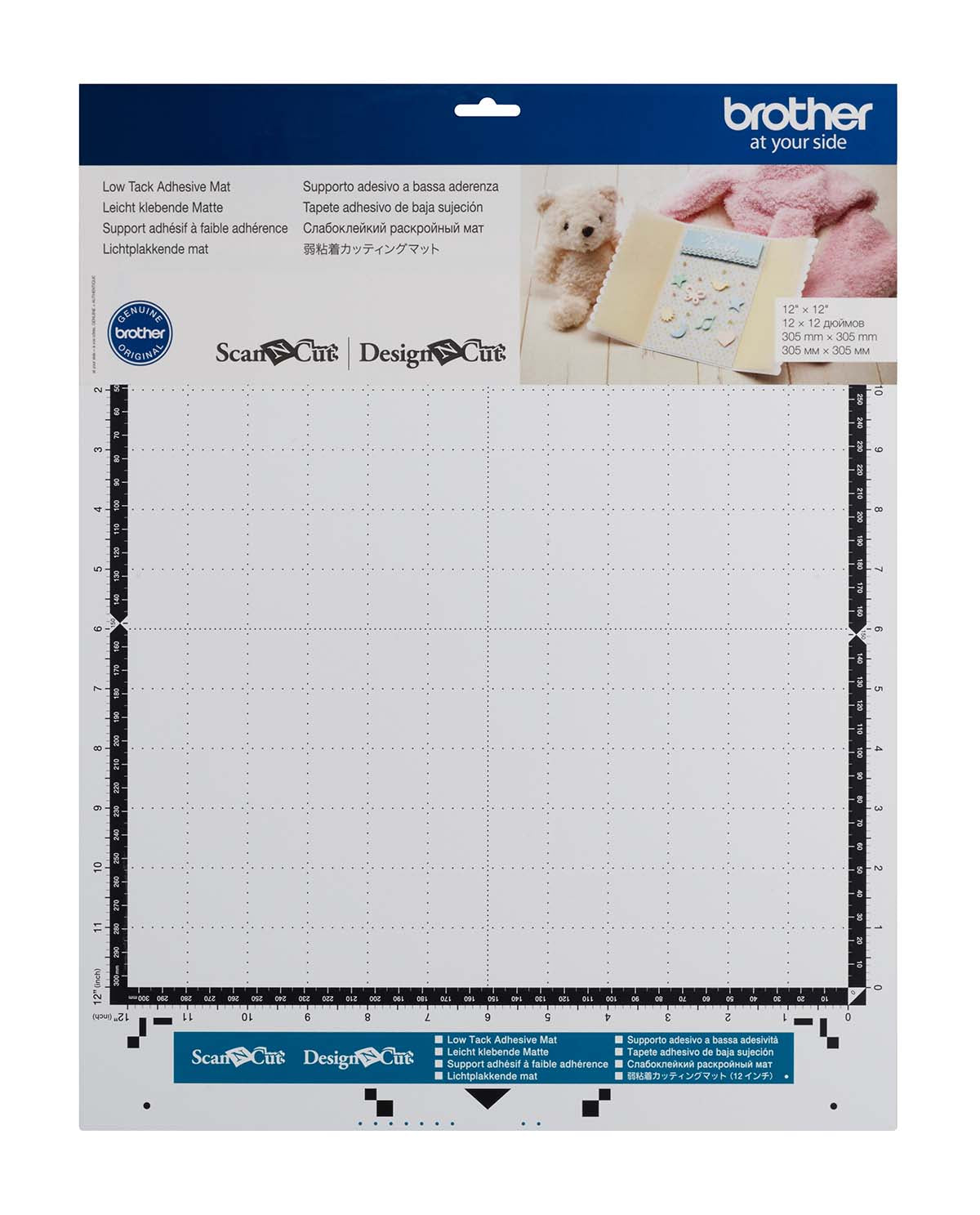 Low tack selvklæbende skæremåtte - ScanNCut