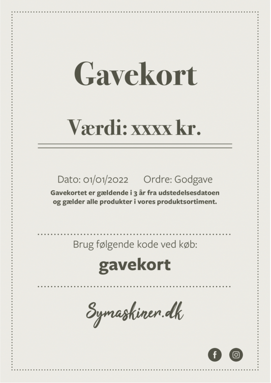 Gavekort