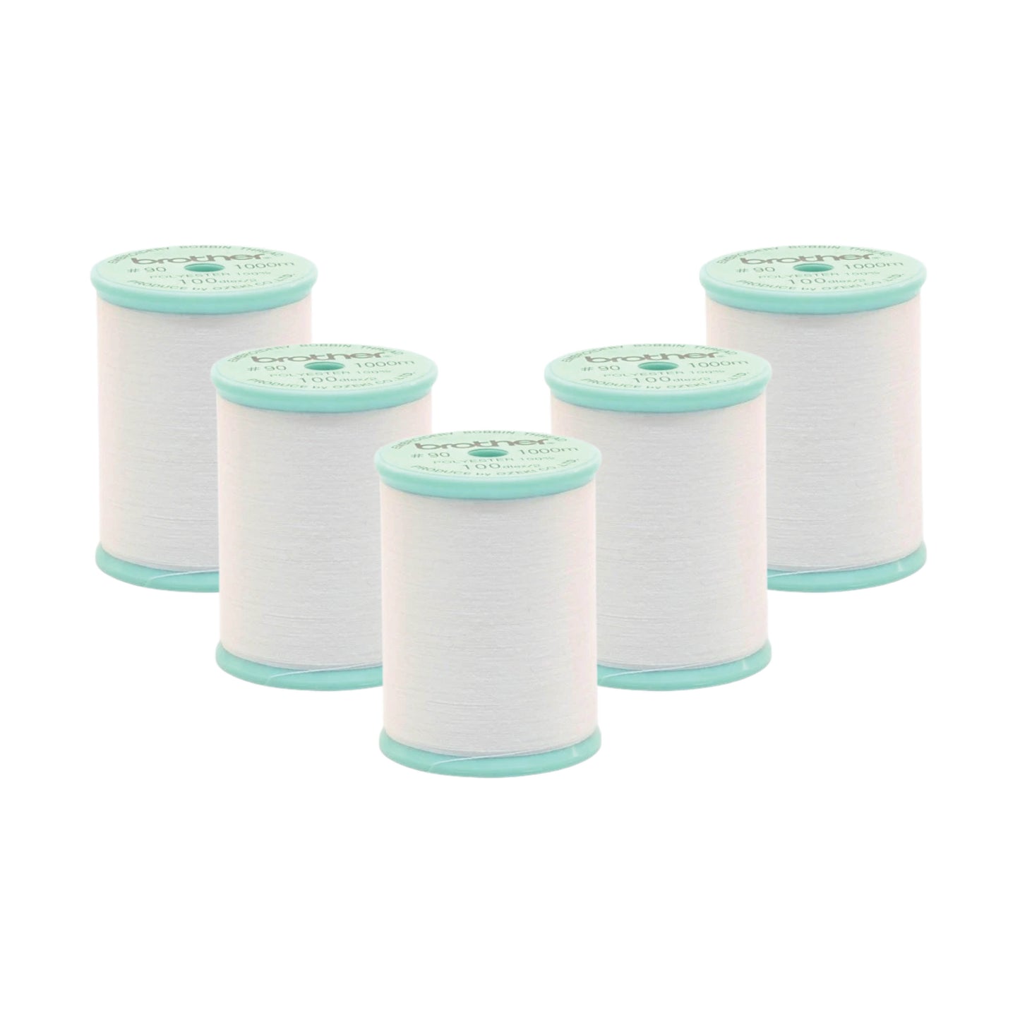 Undertråd 5 stk á 1000 m - Brother SKiTCH PP1