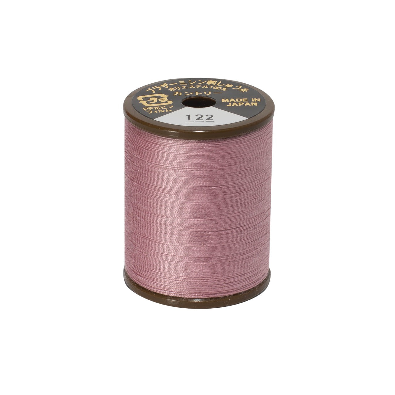 Brother mat-finish broderitråd - 122 Babylyserød