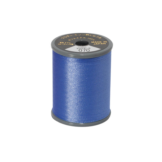 Brother satin-finish broderitråd – 070 Kornblomstblå