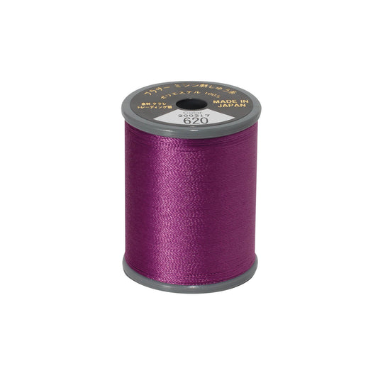 Brother satin-finish broderitråd – 620 Magenta