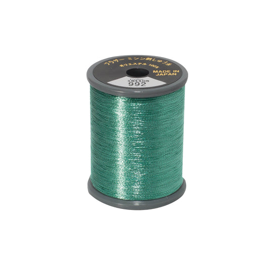 Brother metallic broderitråd – 992 Metallic Pebermynte