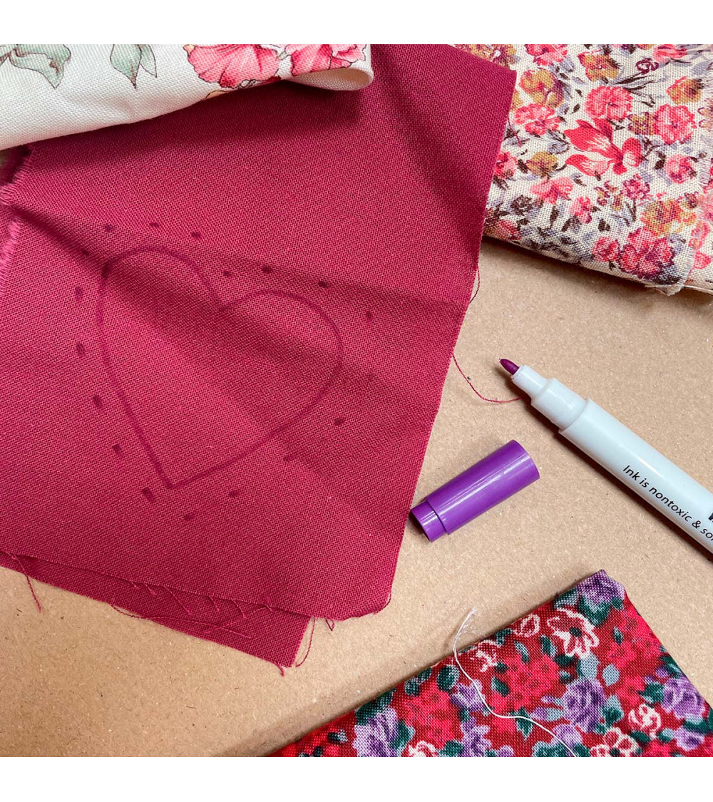 Selvopløselig markeringspen – lilla