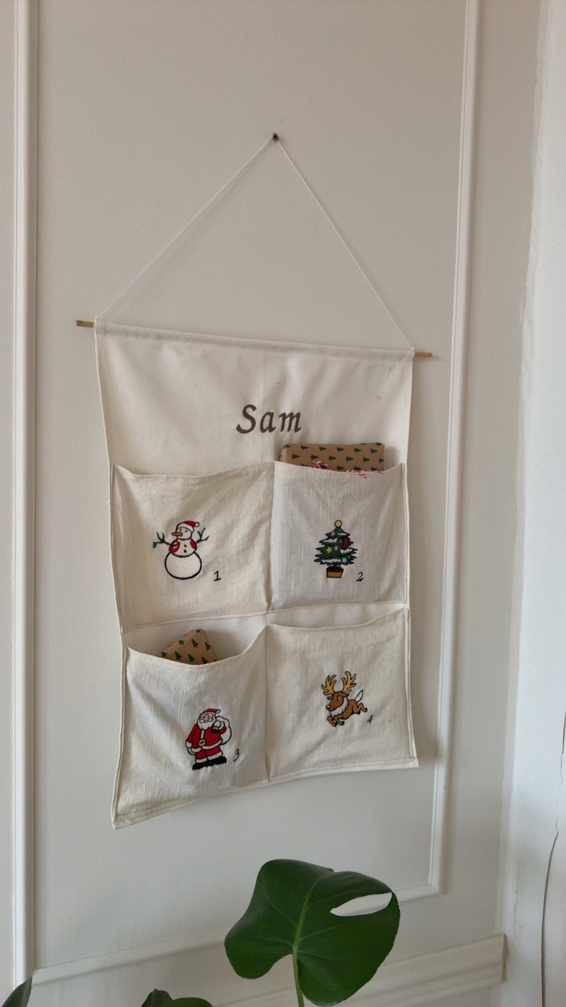 Sy og brodér din egen adventskalender