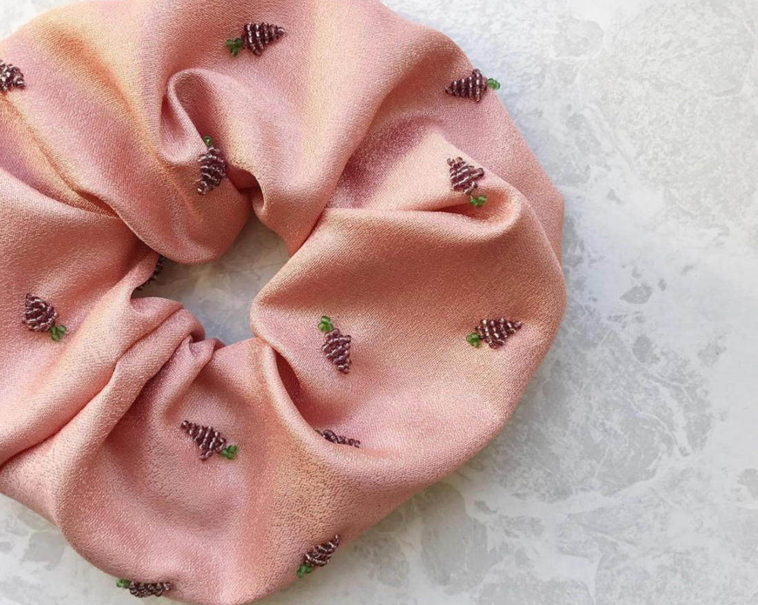 Sådan syr du flotte scrunchies