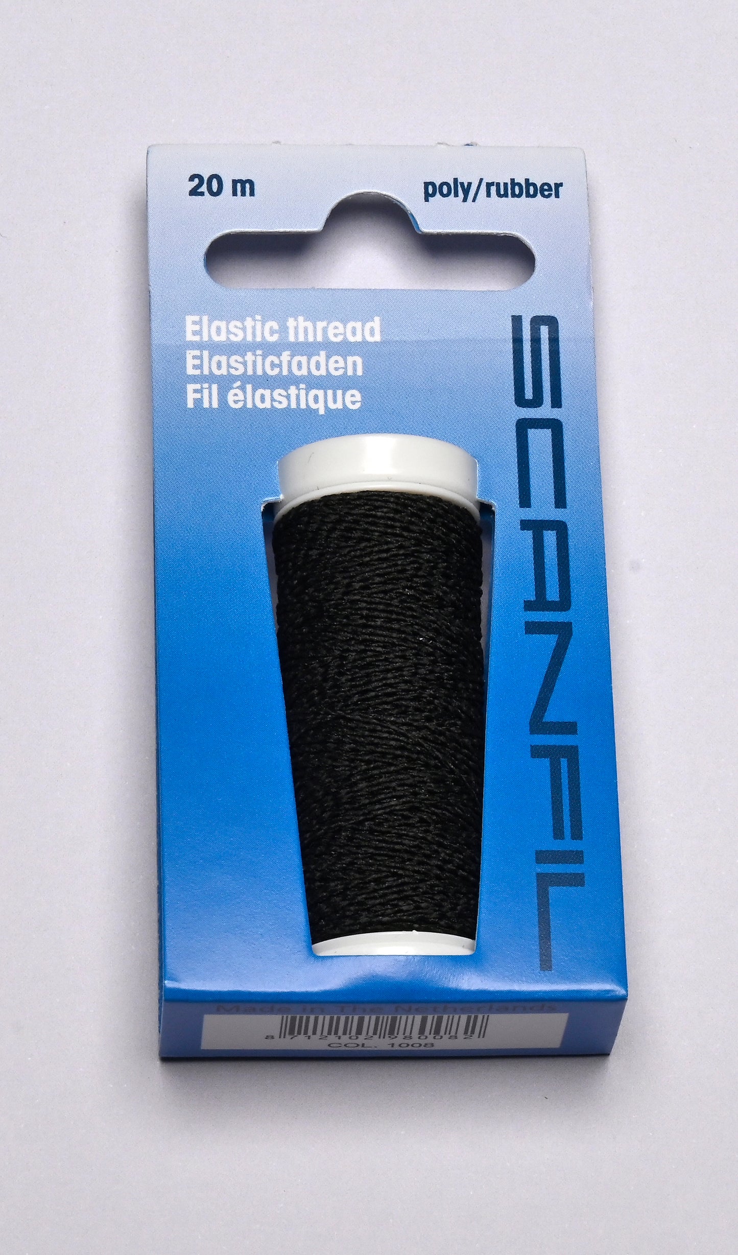 Elastiktråd sort – 0,5 mm