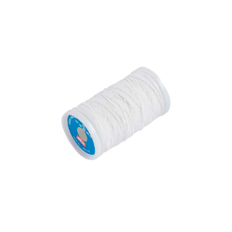 Prym hvid elastiktråd 0,5 mm