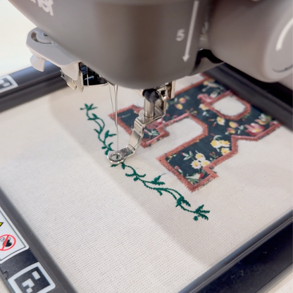 Brother satin-finish broderitråd – 808 Mørkegrøn