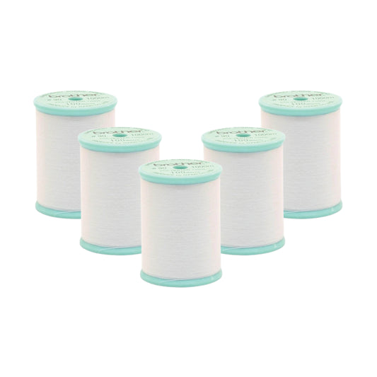 Undertråd 5 stk á 1000 m - Brother SKiTCH PP1