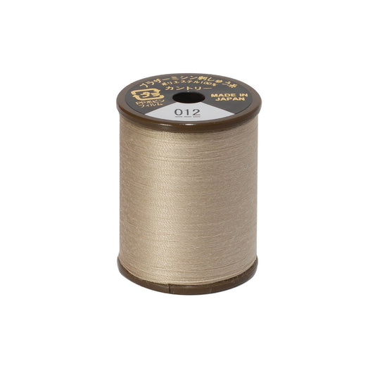 Brother mat-finish broderitråd - 012 Beige