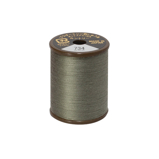 Brother mat-finish broderitråd - 734 Mellemgrå