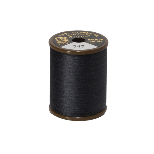 Brother mat-finish broderitråd - 747 Mørkegrå