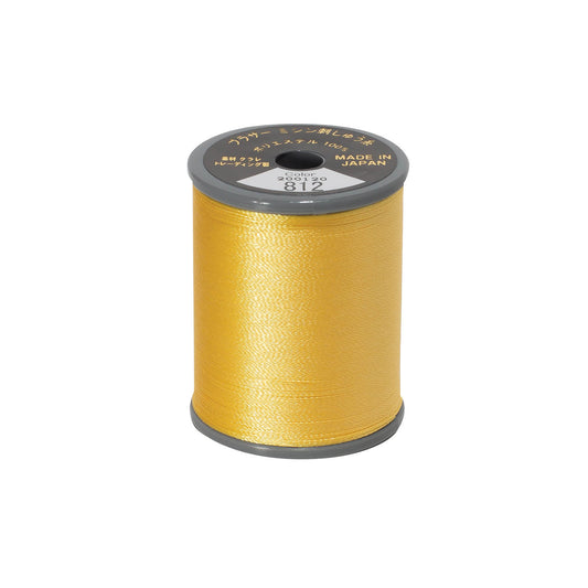 Brother satin-finish broderitråd – 812 Korngul