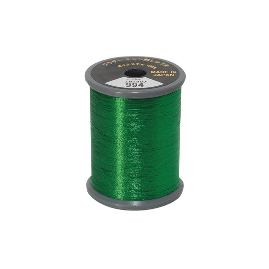 Brother metallic broderitråd – 994 Metallic Grøn