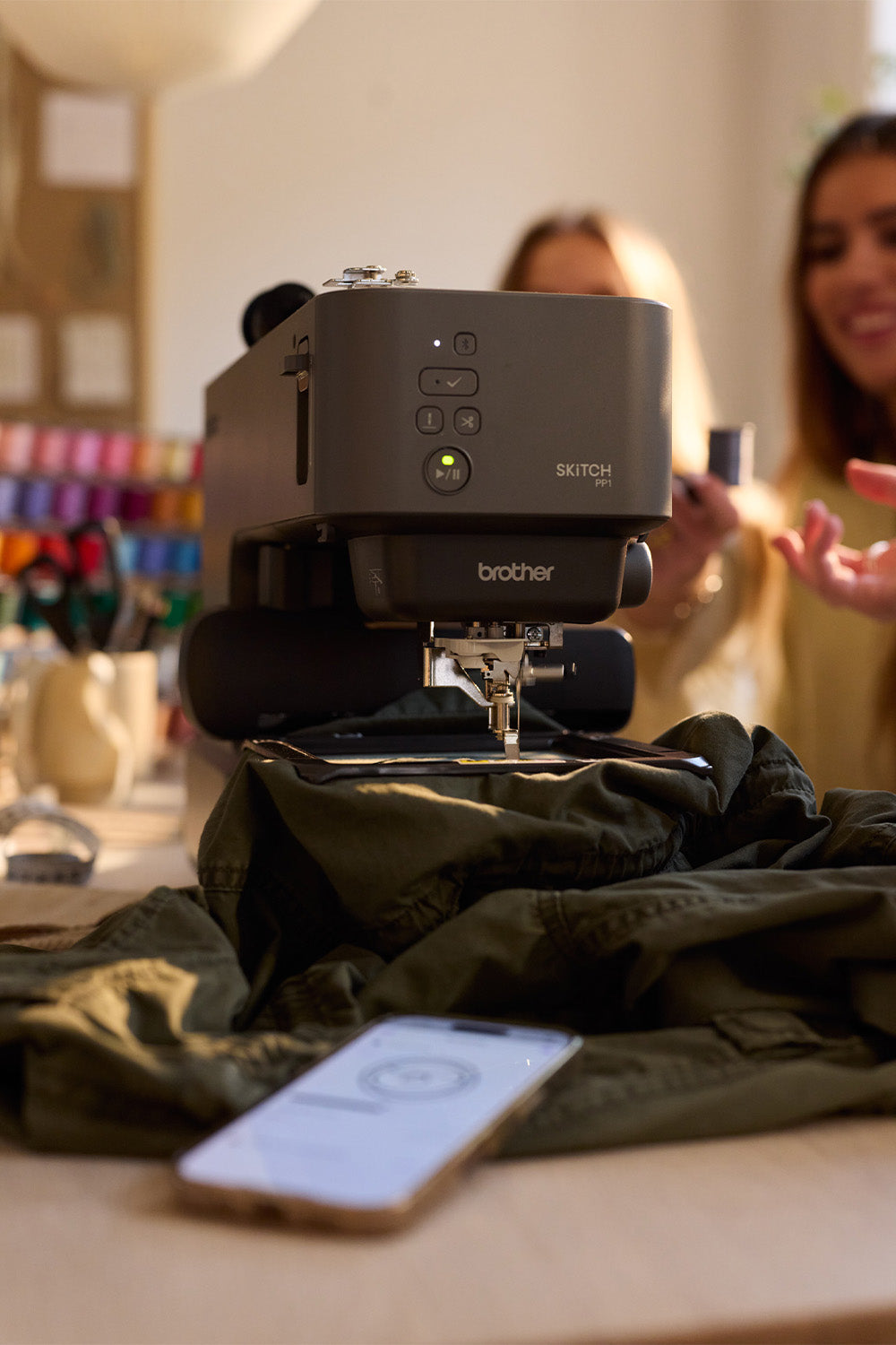 Brother SKiTCH PP1 | broderi styret fra mobilen