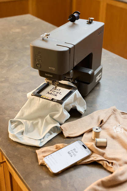 Brother SKiTCH PP1 | broderi styret fra mobilen